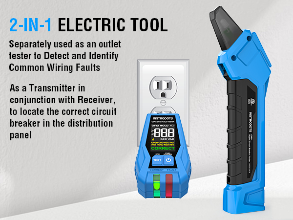 Circuit Breaker Finder Tool Kit with Accessories