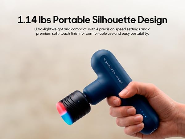 1.14 lbs Portable Silhouette Design