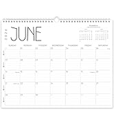 GuassLee Wall Calendar 2026, 2026-2027 Calendar Wall from Jun. 2026 to May 2027, 14" X 11" Paper ...