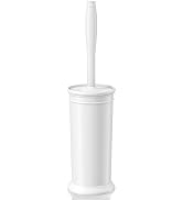 UPTRONIC Toilet Brush, Toilet Bowl Brush with Extra Long Handle Durable Bristles Toilet Scrubber ...