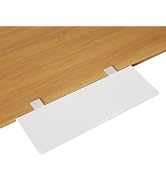 BONTEC Ergonomics Desk Extender Tray, 27.2x9.5 Inch Table Mount Arm Rest Shelf, 90° Foldable Keyb...
