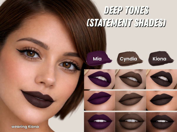 Deep Tones - Statement Shades