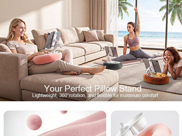 tablet pillow stand