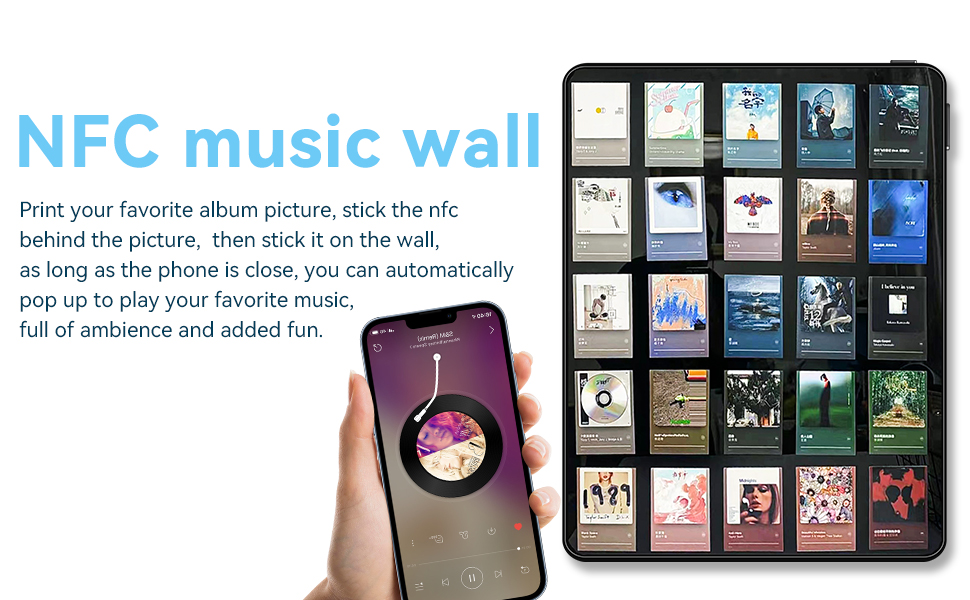 nfc tags for music