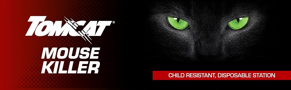 Tomcat Mouse Killer Child Resistant - Disposable Station