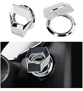Engine StartStop Push Button Cover,Car Power Control Trim Car Switch Decoration, Aluminum Alloy A...