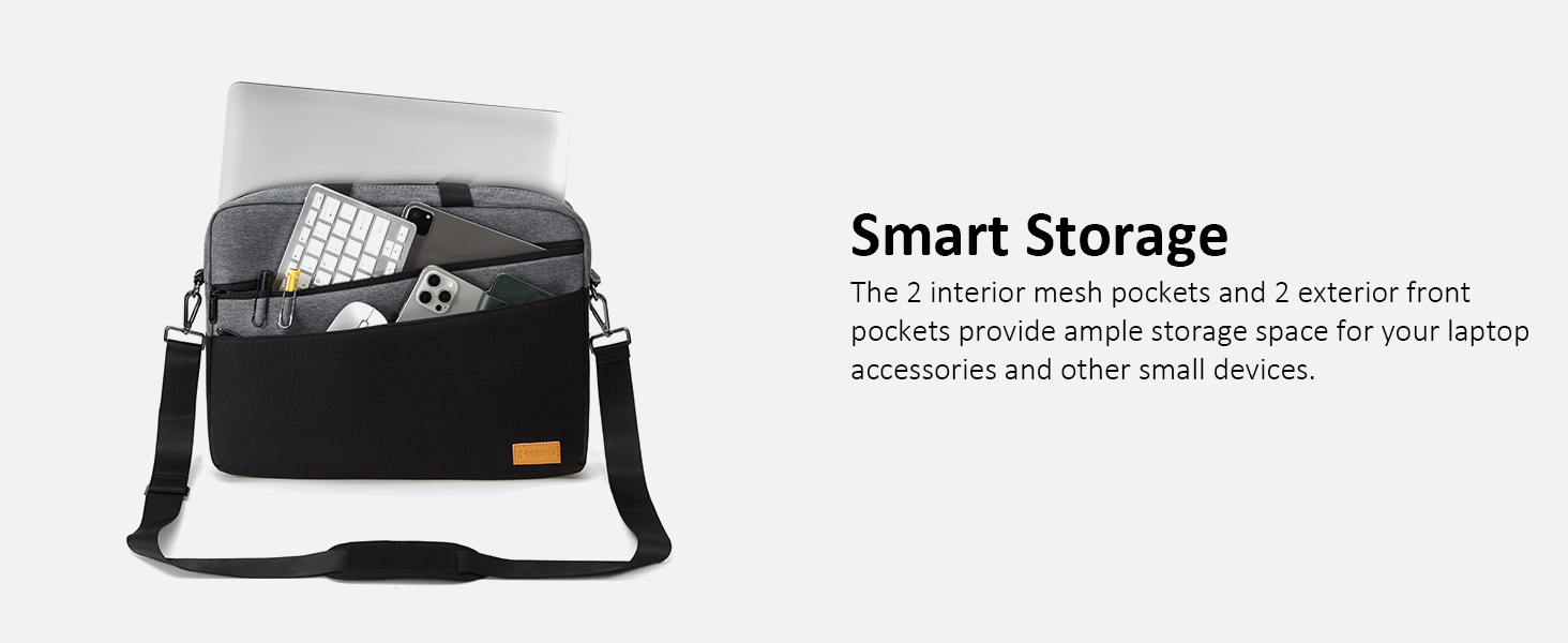 grey laptop bag