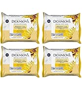Dickinson's Original Witch Hazel Refreshingly Clean Cleansing Cloths with Aloe, 4 Pack, 25 Cloths...