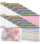 mesh zipper pouch bags with pouches for organizing (60pcs)