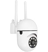 Smart Security Camera, 1080P Wireless WiFi Camera 2.4GHz with Night Vision Motion Detection 360 D...