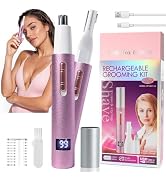 Beanify Nose & Ear Hair Trimmer for Women and Men, 2026 Painless USB Rechargeable Facial & Eyebro...