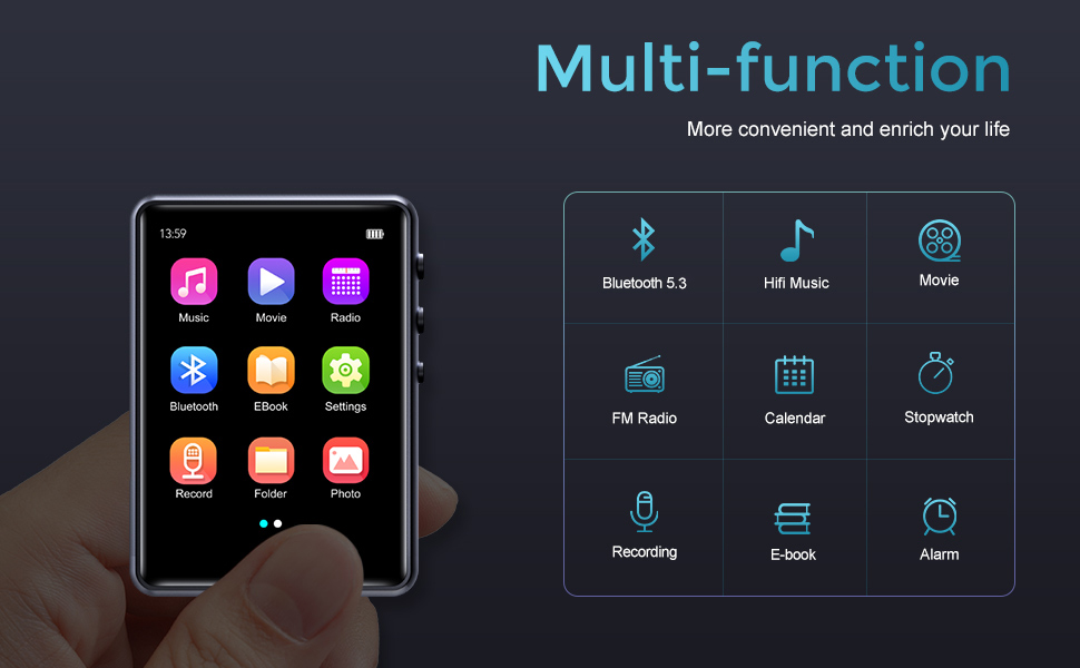 Bluetooth mp3 player