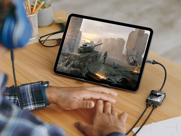 USB C Headphone and Charger Adapter