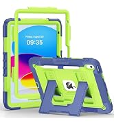 Case for iPad A16 11th Generation 11 Inch (2025)/10th Generation 10.9 Inch (2022), Dinines Rugged...
