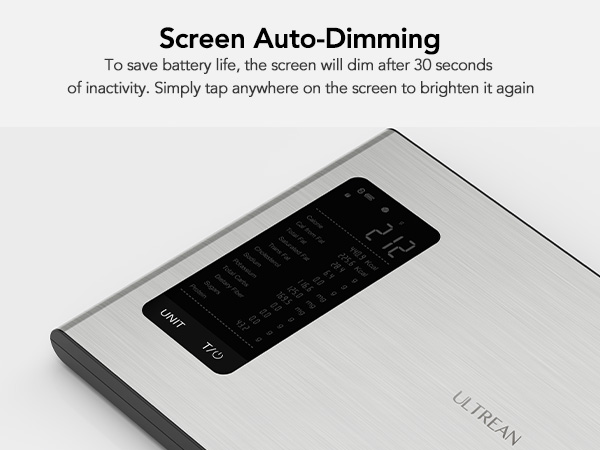 food scale with nutritional calculator