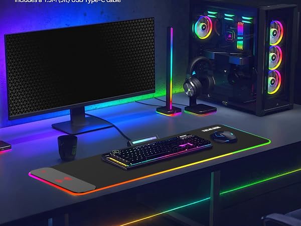wireless charging mouse pad
