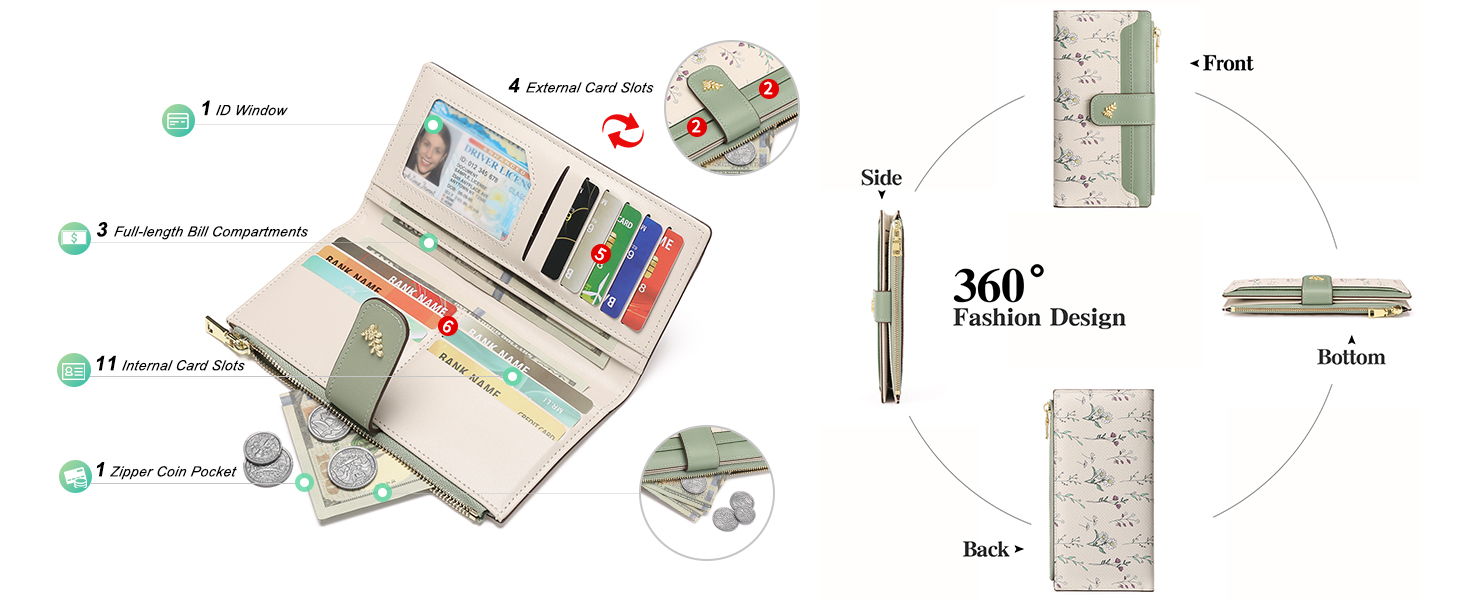 Large Capacity Credit Card Holder