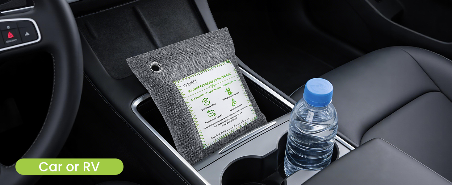 car odor remover activated charcoal bags for car
