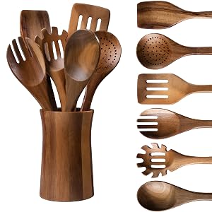 wooden cooking utensils