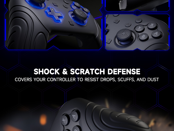 playvital for Nintendo Switch 2 Pro Controller Silicone Cover – Samurai Edition Protective Skin Case