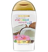 OGX Extra Strength Damage Remedy + Coconut Miracle Oil Penetrating Hair Oil Treatment, Extra Hydr...