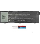 MFKVP GR5D3 T05W1 91WH Laptop Notebook Battery for Dell Precision 15 7510 7520 M7510 17 7710 7720...
