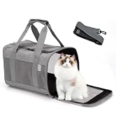 MUYG Pet Carrier Bag for Cats,Cat Soft-Sided Carriers Collapsible Ventilated Breathable Puppy Car...