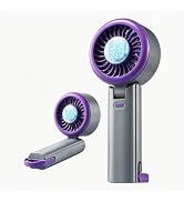 AChoice4U Portable Handheld Fan with Semiconductor Ice Cooling,5 Wind Speed Personal Fan,Mini Han...