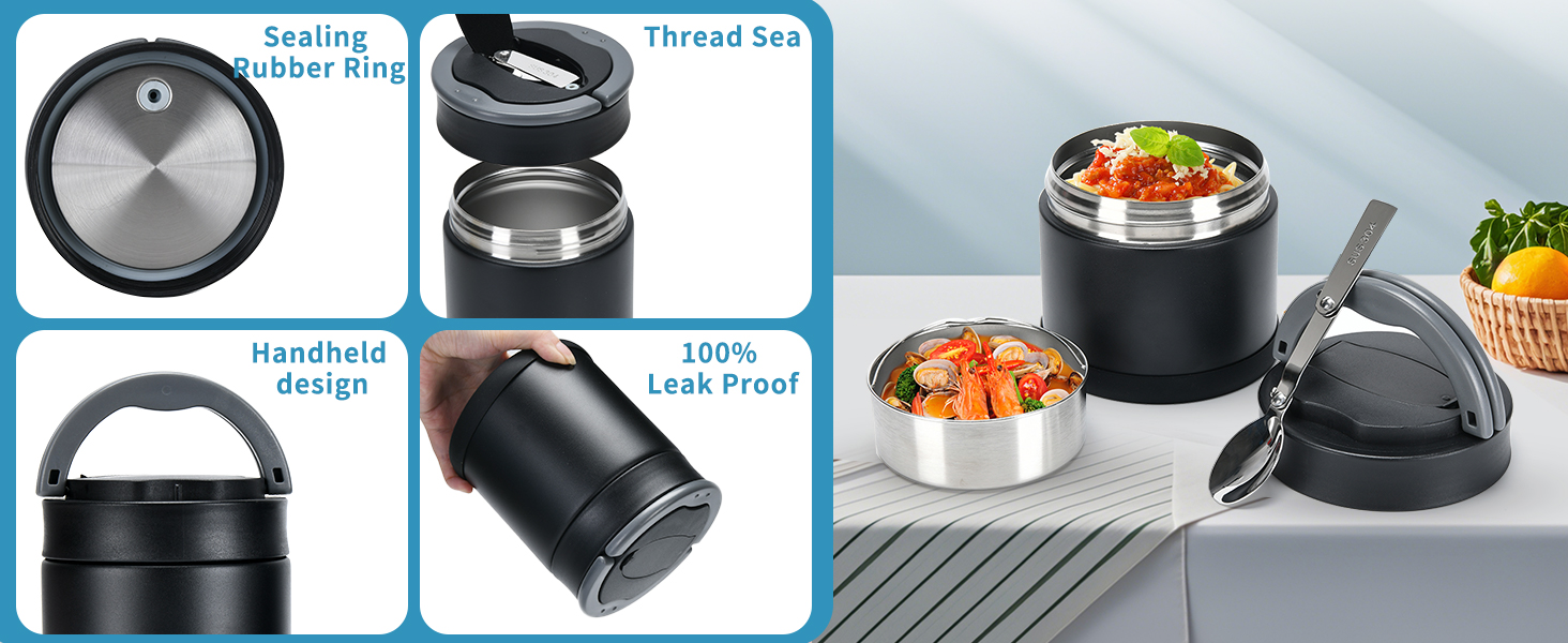 Thermo Food Jar for Hot Food Adults