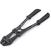 MAXPOWER 14-Inch Heavy Duty Bolt Cutter, Hardened Chrome Molybdenum Steel Blade, Ergonomic Rubber...