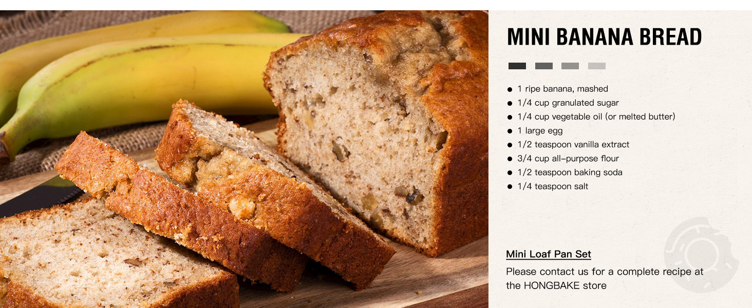 mini banana bread