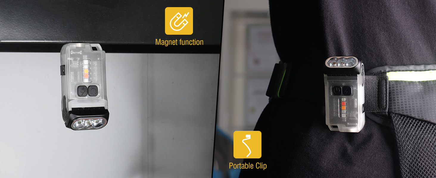 flashlight with magnet