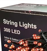 Halloween Orange String Lights