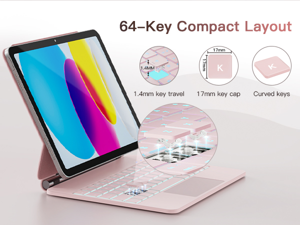 ipad a16 case with keyboard