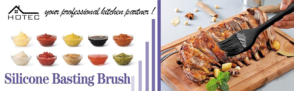 silicone basting brush