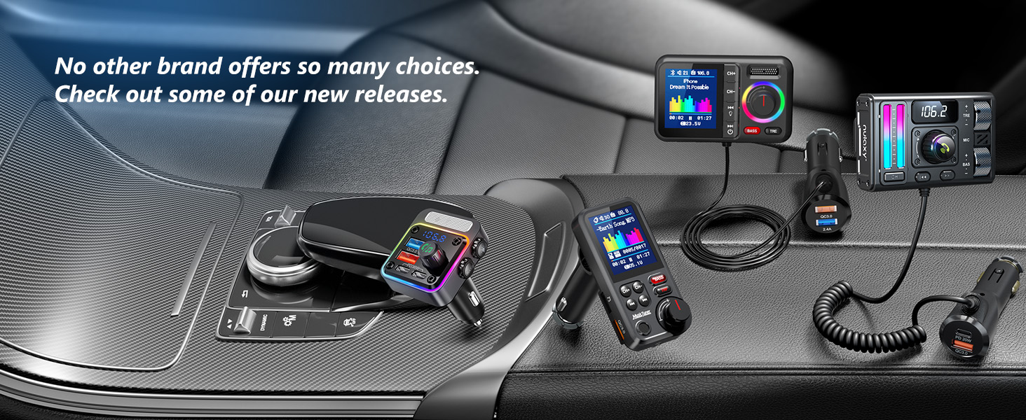 wireless radio adapter bluetooth for car accessories bluetooth car adapter fast car charger usb