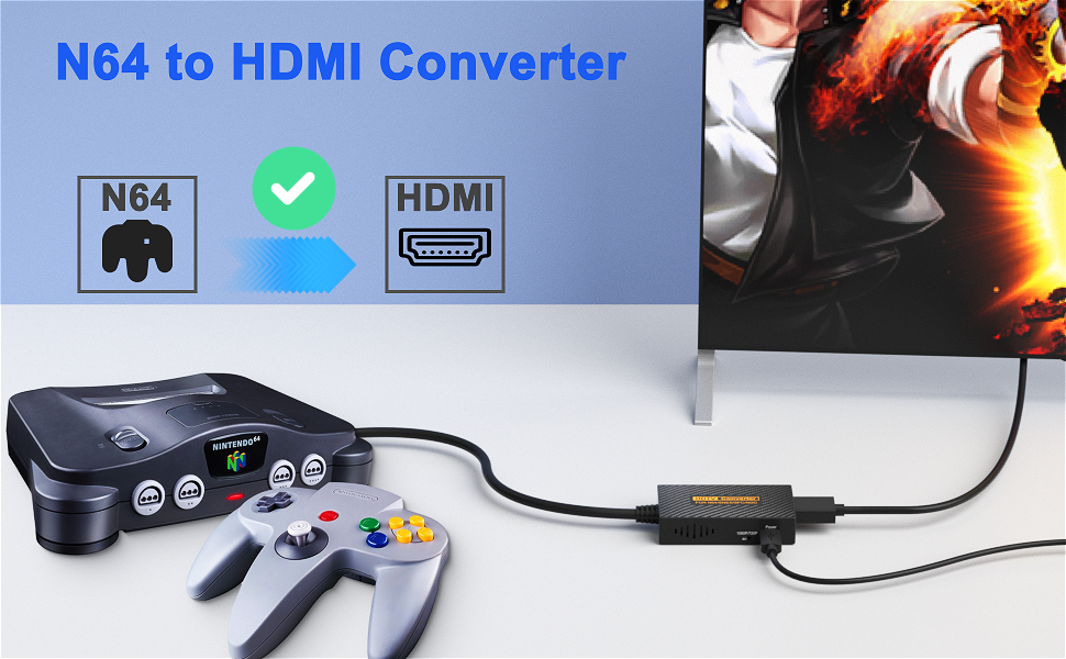 n64 to hdmi adapter