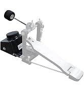 HXW Bass Drum Trigger Realistic Kick Drum Pad With Felt Beater Hammer for Percussion Pad Multipad...