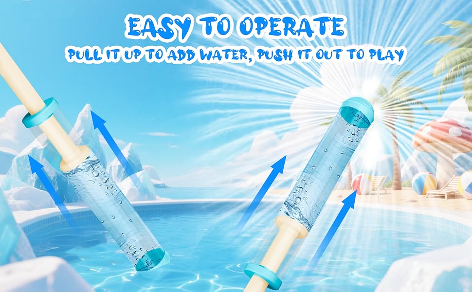 fireworks Water Gun Couple Romance Firework Style Water Spray Gun Large Capacity Fire Works Watergun