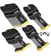 Tooltrail 50 PCS Oscillating Tool Blades for Metal,Universal Multi Tool Blades Kits for Metal Nai...