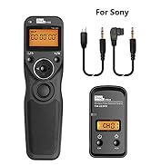 Wireless Remote Shutter Compatible for Sony Alpha a7 a7II III R RII RIII A7IV a7RIV a7S a300 a600...