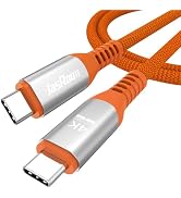 JasRoum USB C Monitor Cable 3FT, 4K@60Hz Video/20Gbps High-Speed Data Transfer/240W Charging USB ...