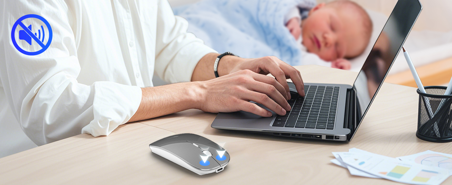 Wireless Silent Mouse