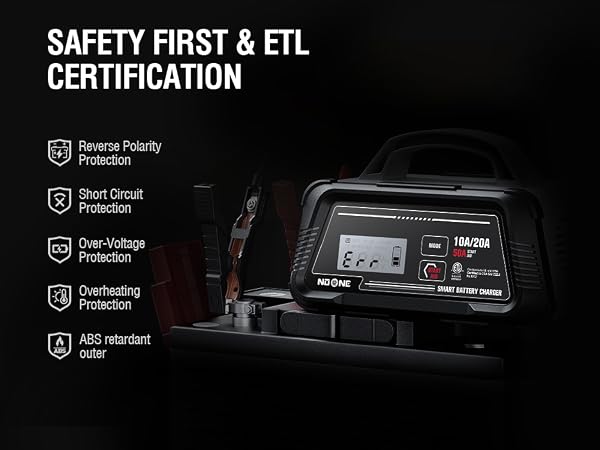 ETL CERTIFIED & 9-LAYER SAFETY PROTECTION