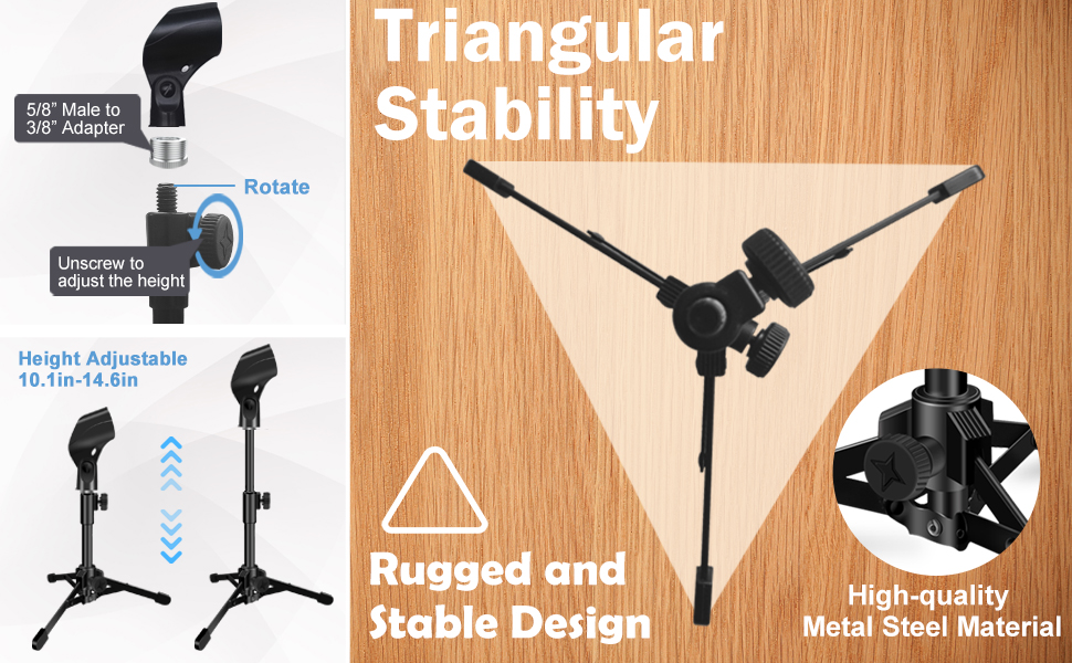 stable mic stand