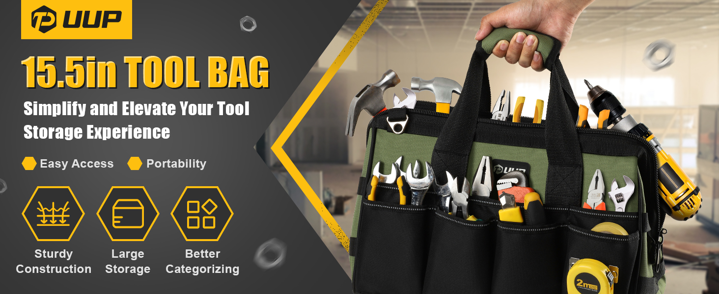 sturdy tool bag