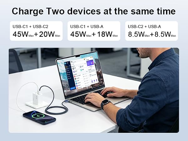 Two-port Charging