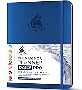 Clever Fox Planner Daily PRO - 8.5 x 11" A4 Size Daily Life Planner and Gratitude Journal to Incr...