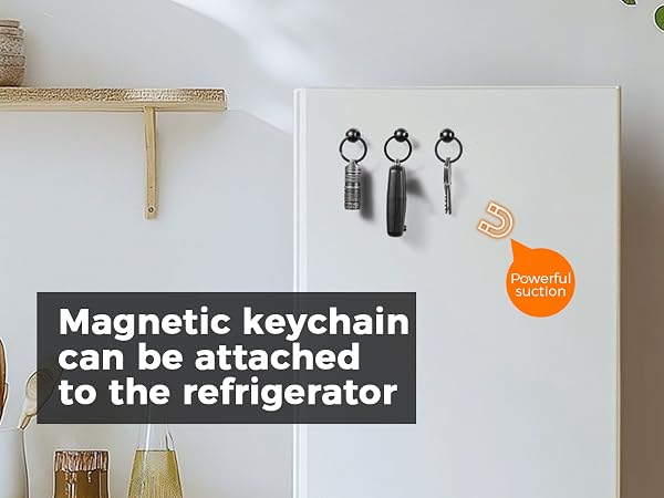 attached to the refrigerator
