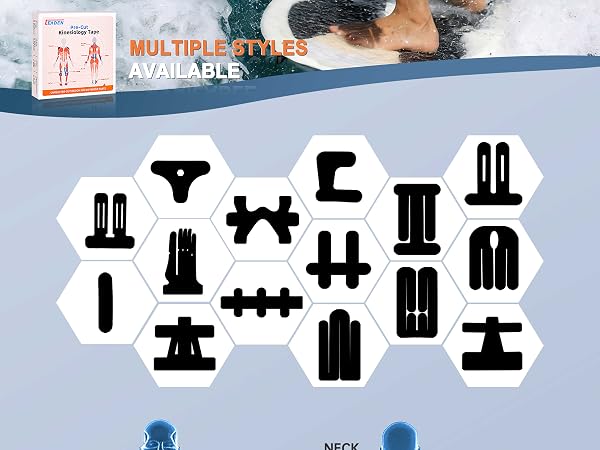 precut kinesiology tape for knees, kinesiology tape precut, kinesiology tape for knees
